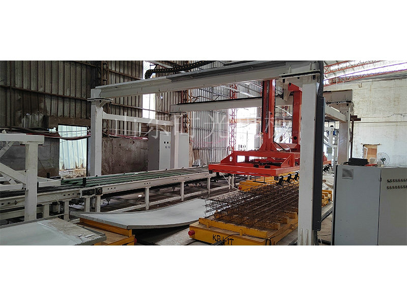 智能免拆模板浇筑生产线