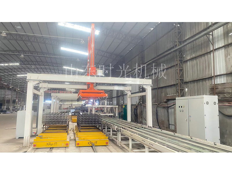 智能免拆模板浇筑生产线