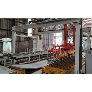 智能免拆模板浇筑生产线