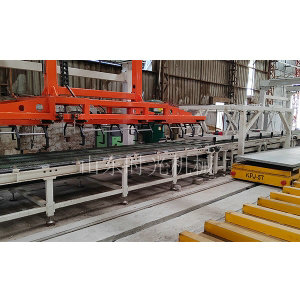 智能免拆模板浇筑生产线