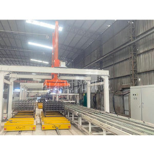 智能免拆模板浇筑生产线