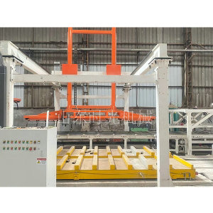 智能免拆模板浇筑生产线