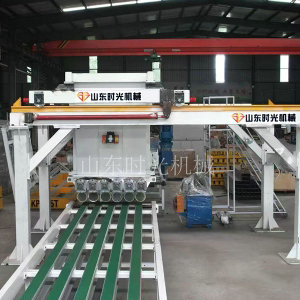 智能免拆模板浇筑生产线