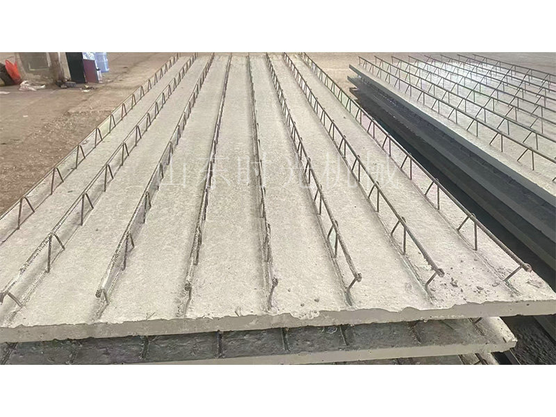 智能免拆模板浇筑生产线