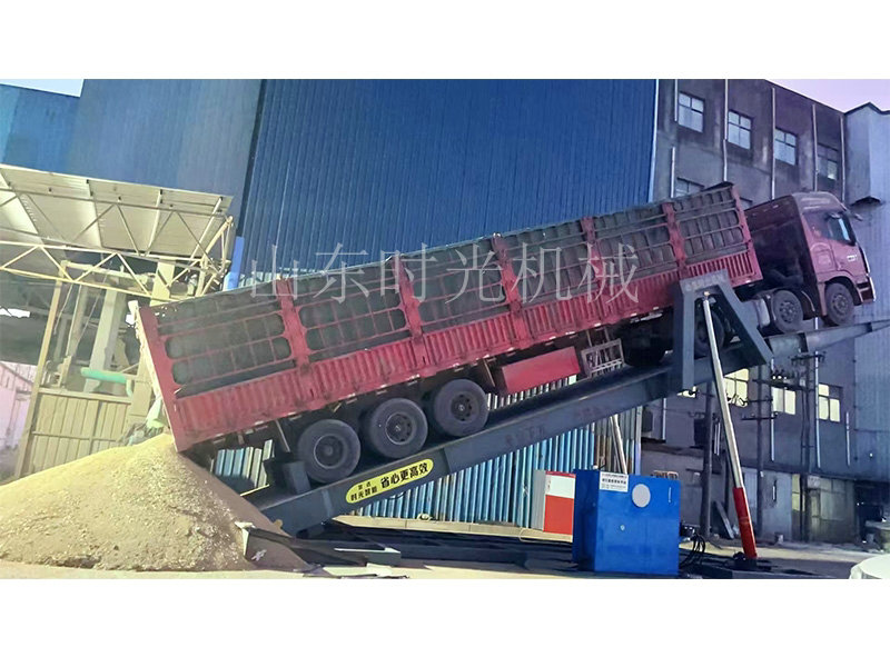液压翻板卸车机
