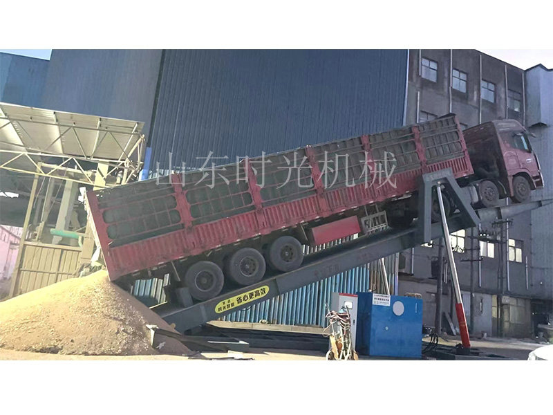 液压翻板卸车机