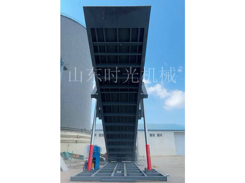 液压翻板卸车机