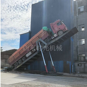 液压翻板卸车机