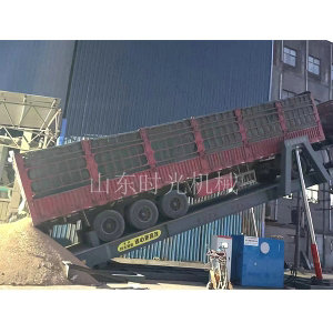 液压翻板卸车机