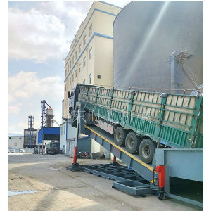 液压翻板卸车机