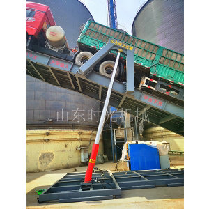 液压翻板卸车机